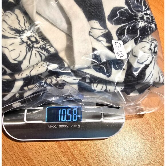 INC Mens sz XXL white black floral checkered short sleeve tee round neck - Picture 9 of 12